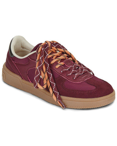 Baskets basses femmes D.Franklin 387 REBEL Bordeaux