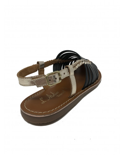CHAUSSURES L'ATELIER TROPEZIEN SB501 NOIR