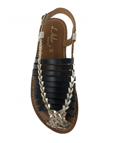 CHAUSSURES L'ATELIER TROPEZIEN SB501 NOIR